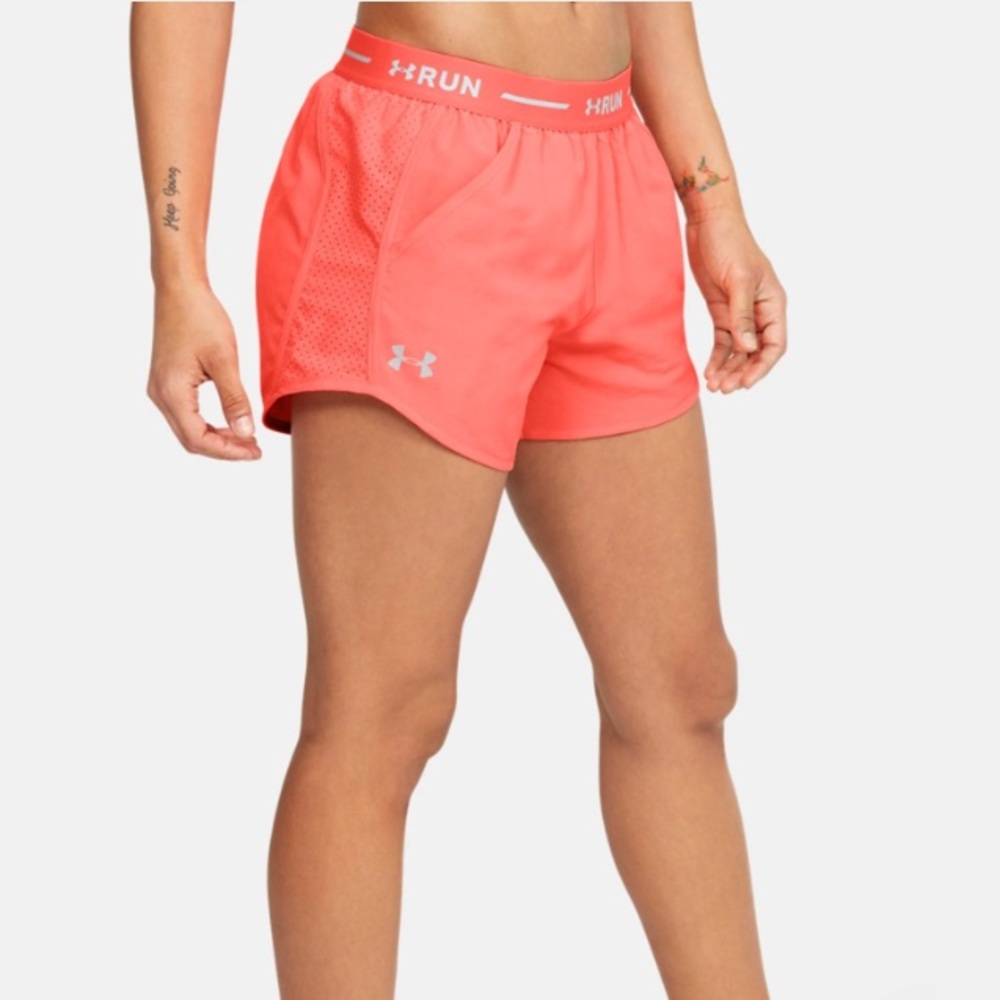 Pink Under Armour Running Shorts